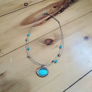 Pretty blue necklace